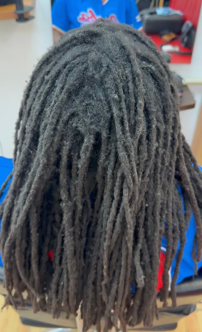 Avant — Reprise des racines — Crochet (plus de 100 locks)
